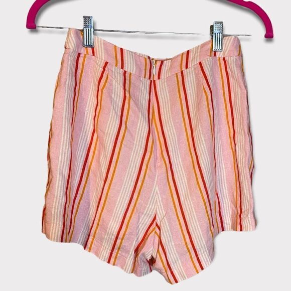 LUSH high waist linen shorts - Picture 4 of 8